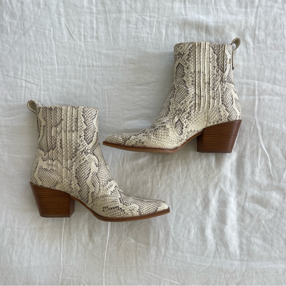 Dolce Vita Snakeskin Boots